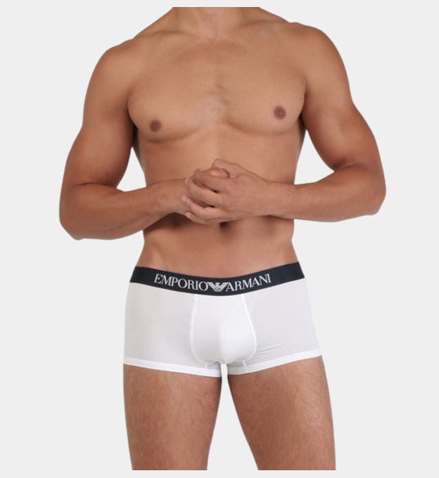 Emporio Armani Boxer Mens White