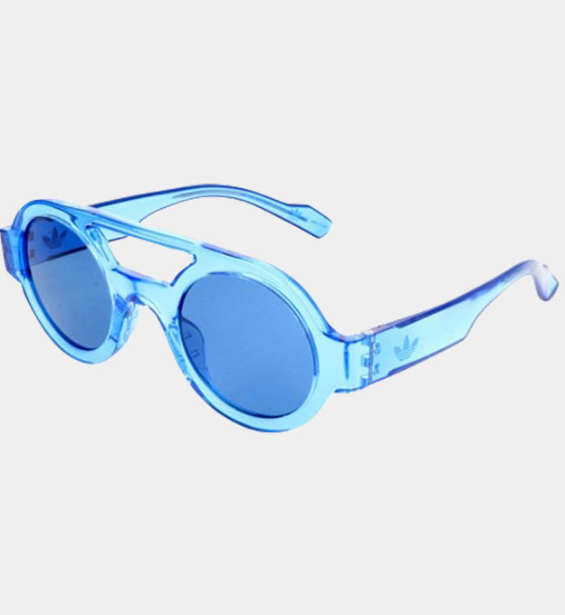 Adidas Sunglasses Unisex Semitransparent Blue