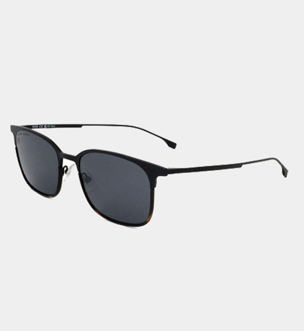 Hugo Boss Sunglasses Mens Matte Black Havana