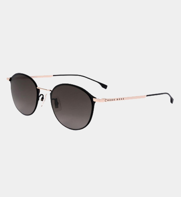 Hugo Boss Sunglasses Mens Matte Black Gold