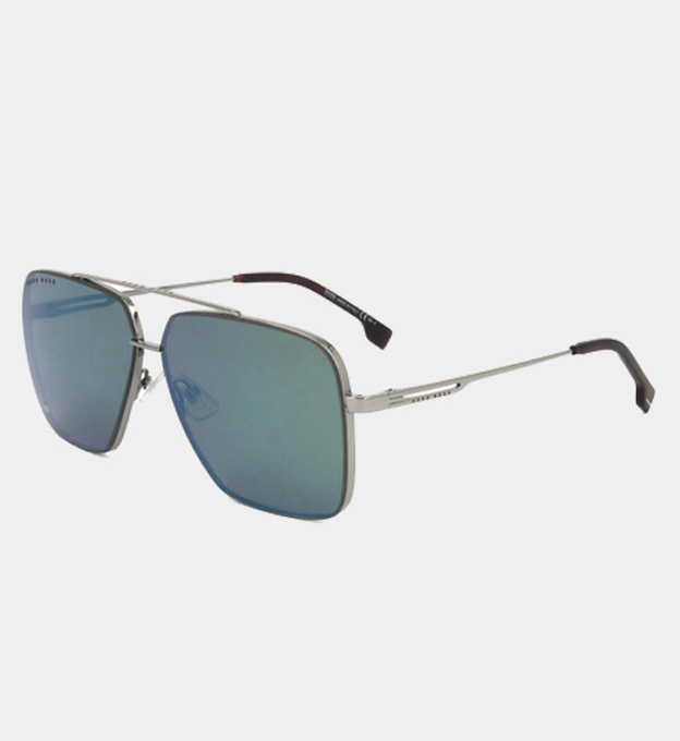 Hugo Boss Sunglasses Mens Ruthenium Havana