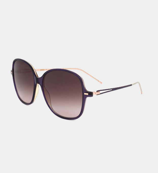 Hugo Boss Sunglasses Womens Purple Beige