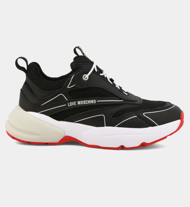 Love Moschino Sneakers Womens Black