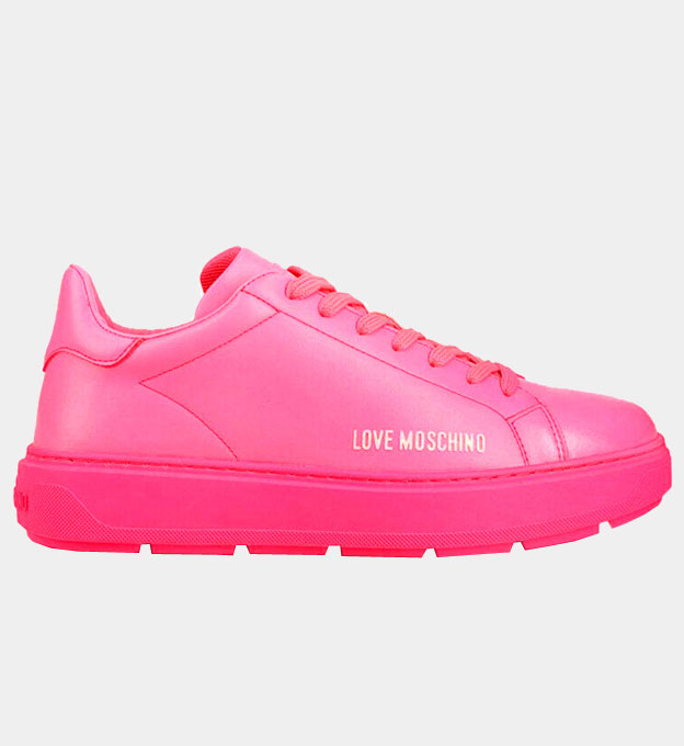 Love Moschino Sneakers Womens Pink