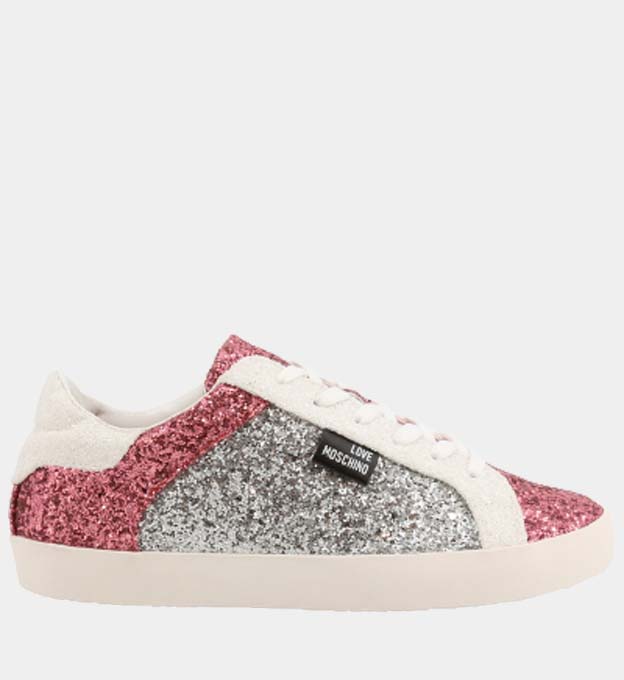 Love Moschino Sneakers Womens Grey