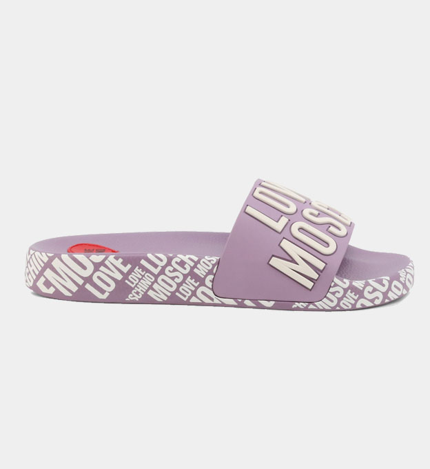 Love Moschino Flip Flops Womens Violet
