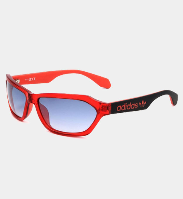 Adidas Sunglasses Unisex Shiny Red