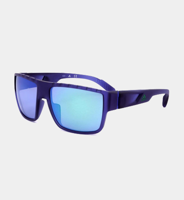 Adidas Sunglasses Mens Matte Blue