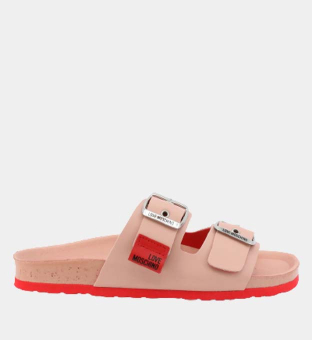 Love Moschino Flip Flops Womens Pink