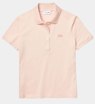 Lacoste Polo Shirt Womens Pink